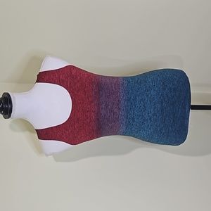 Athleta Razorback Workout Tank Top with Cutout